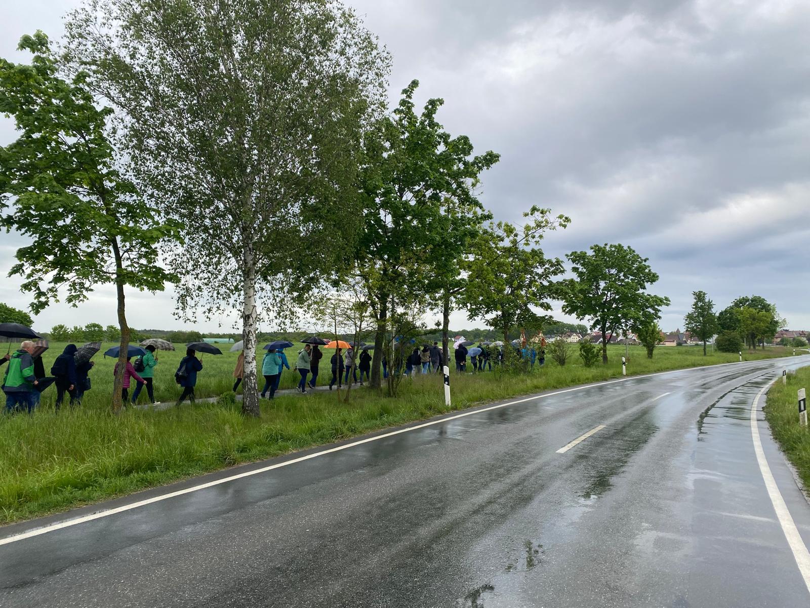 Bittgang von Hesselberg nach Hannberg 2024