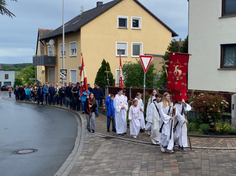 Bittgang von Hesselberg nach Hannberg 2024