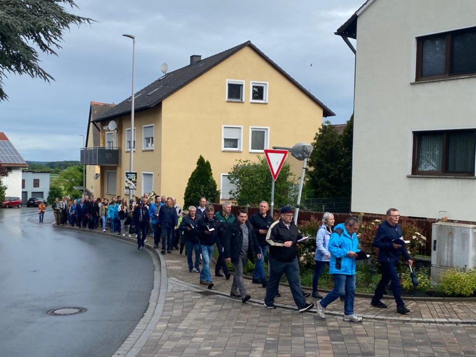 Bittgang von Hesselberg nach Hannberg 2024