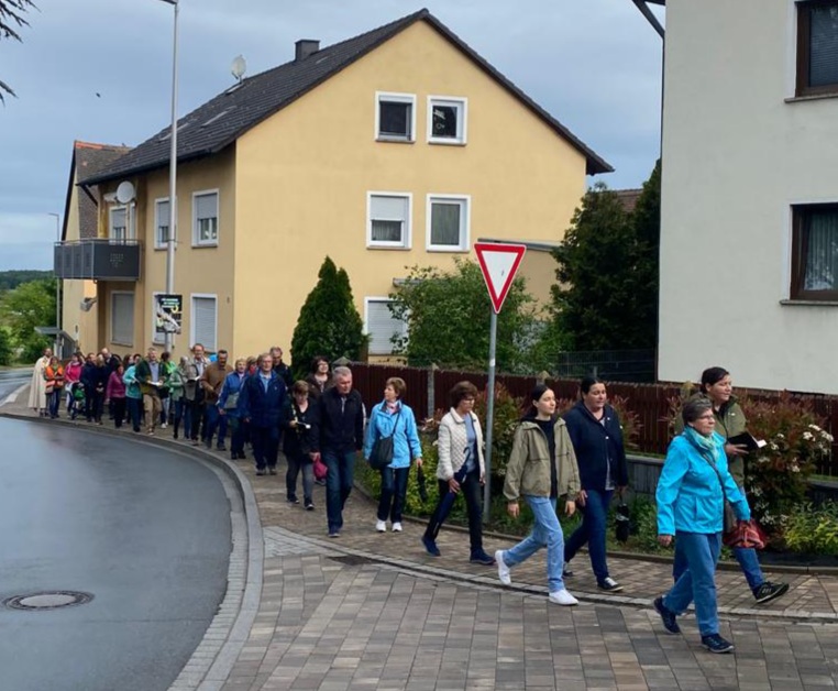 Bittgang von Hesselberg nach Hannberg 2024