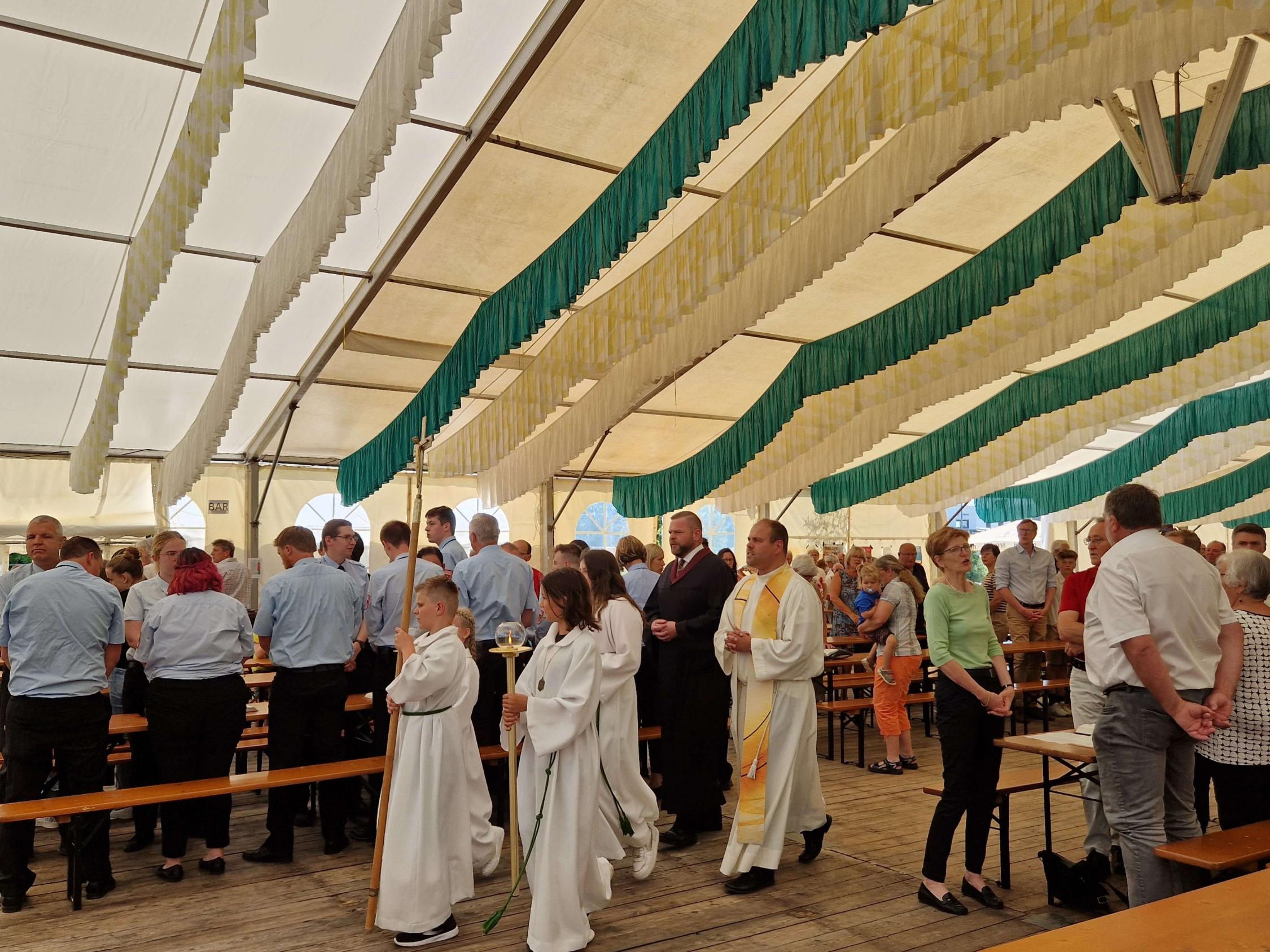 Festgottesdienst zum FFWFest GSB