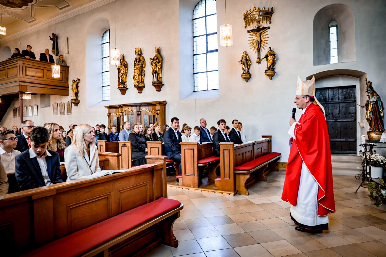 Firmung durch Erzbischof Herwig Gössl