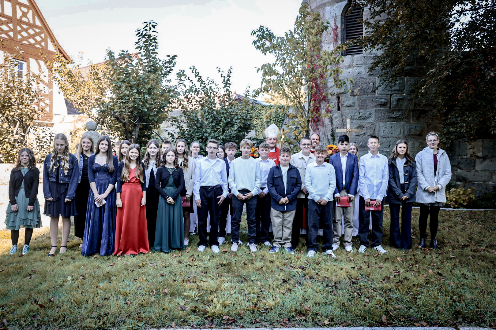 Firmung durch Erzbischof Herwig Gössl