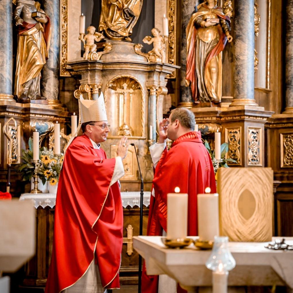 Firmung durch Erzbischof Herwig Gössl