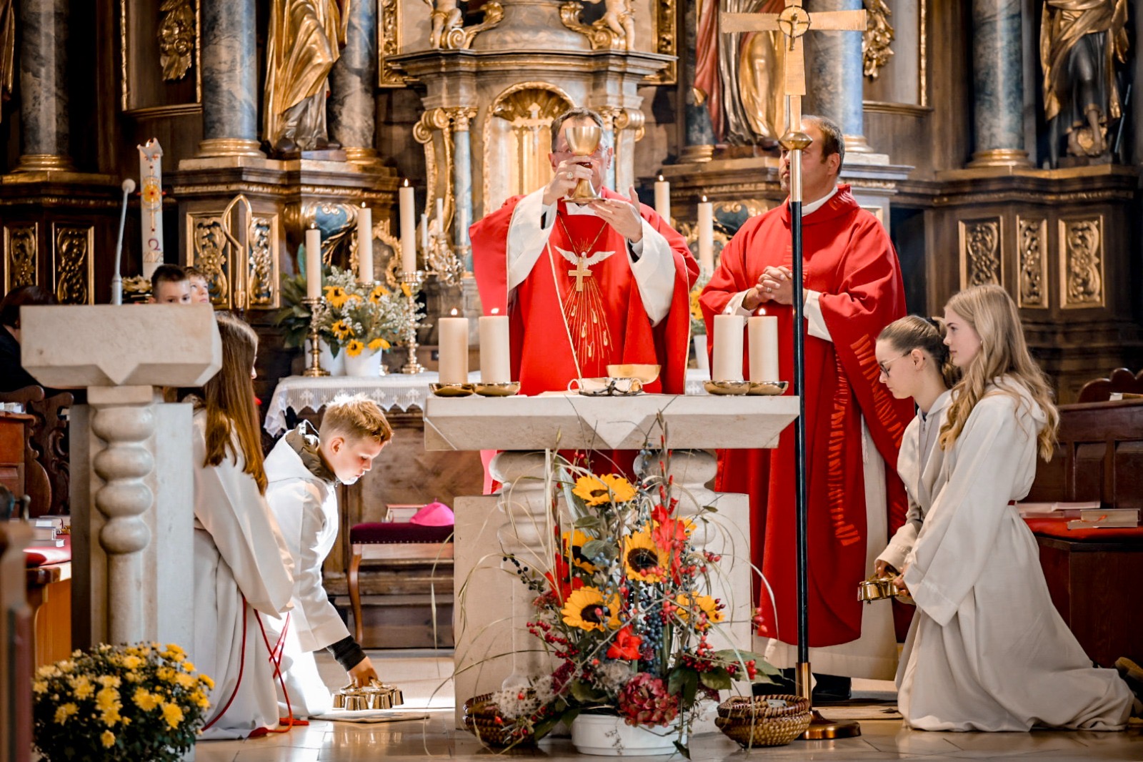 Firmung durch Erzbischof Herwig Gössl