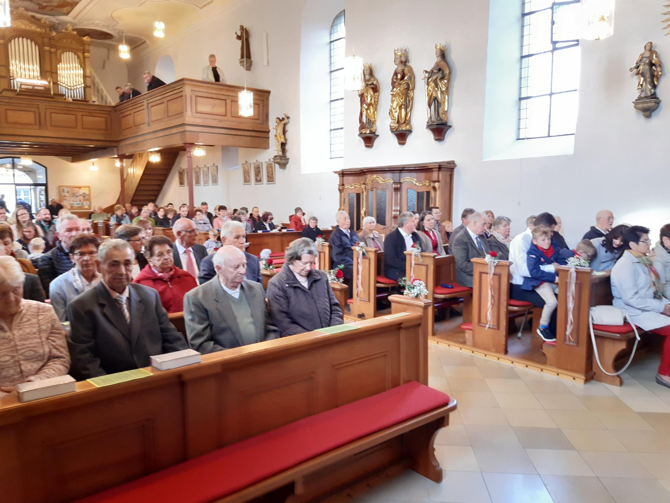 Gottesdienst Ehejubilare 2019