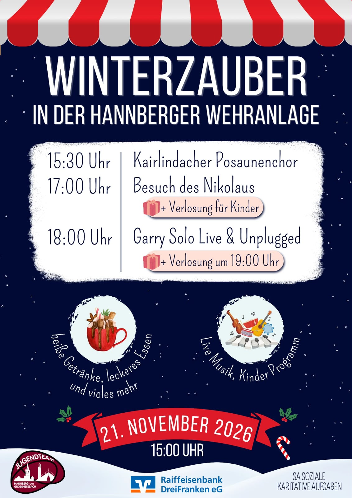 Winterzauber Plakat Winterzauber