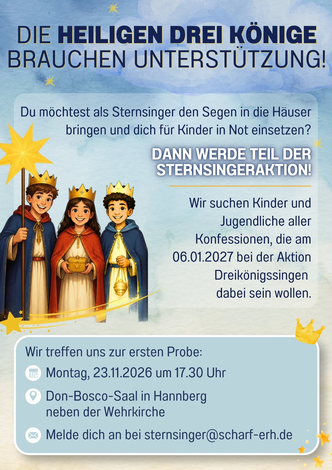 Sternsinger 2027 Sternsinger