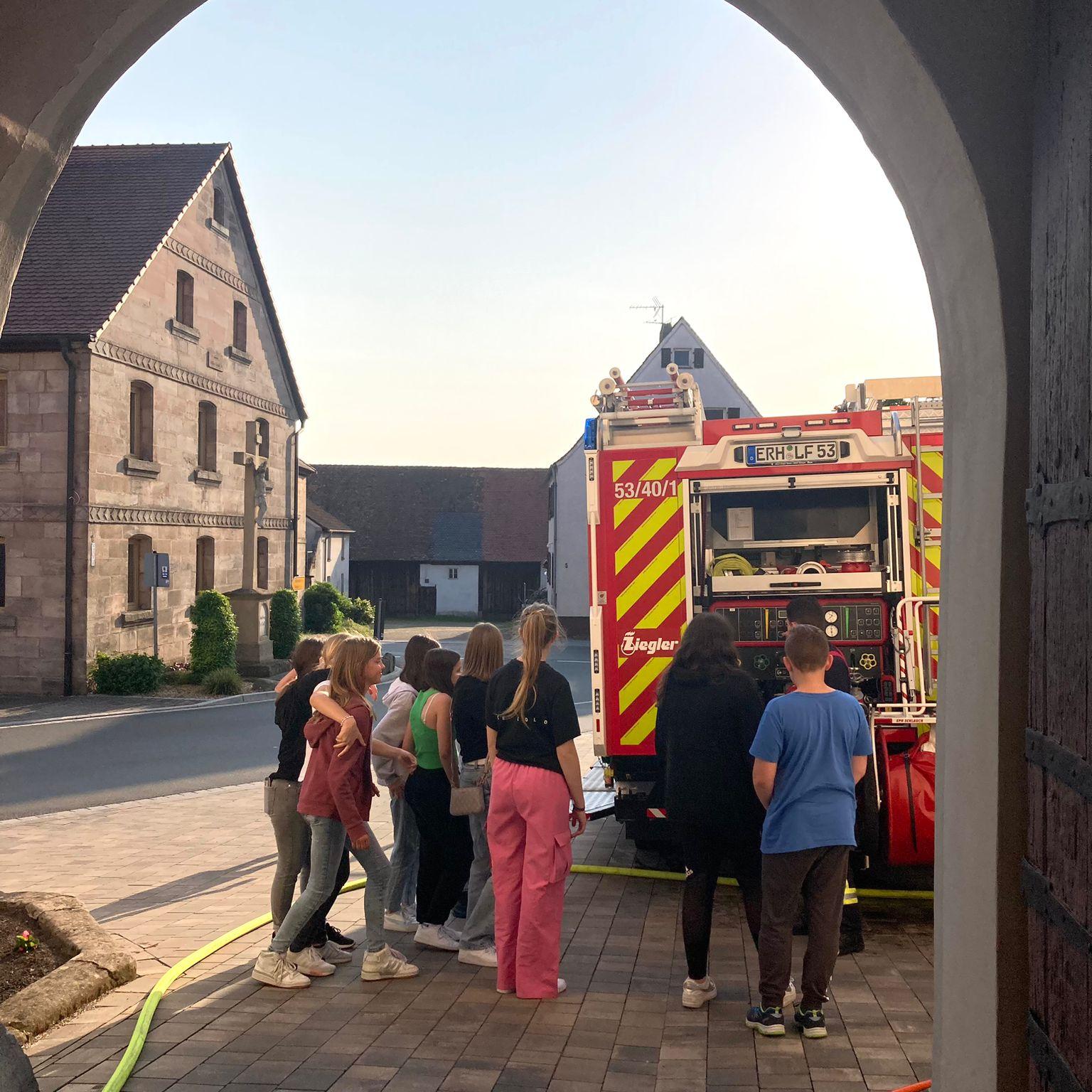 Jugendtreff Feuerwehrübung