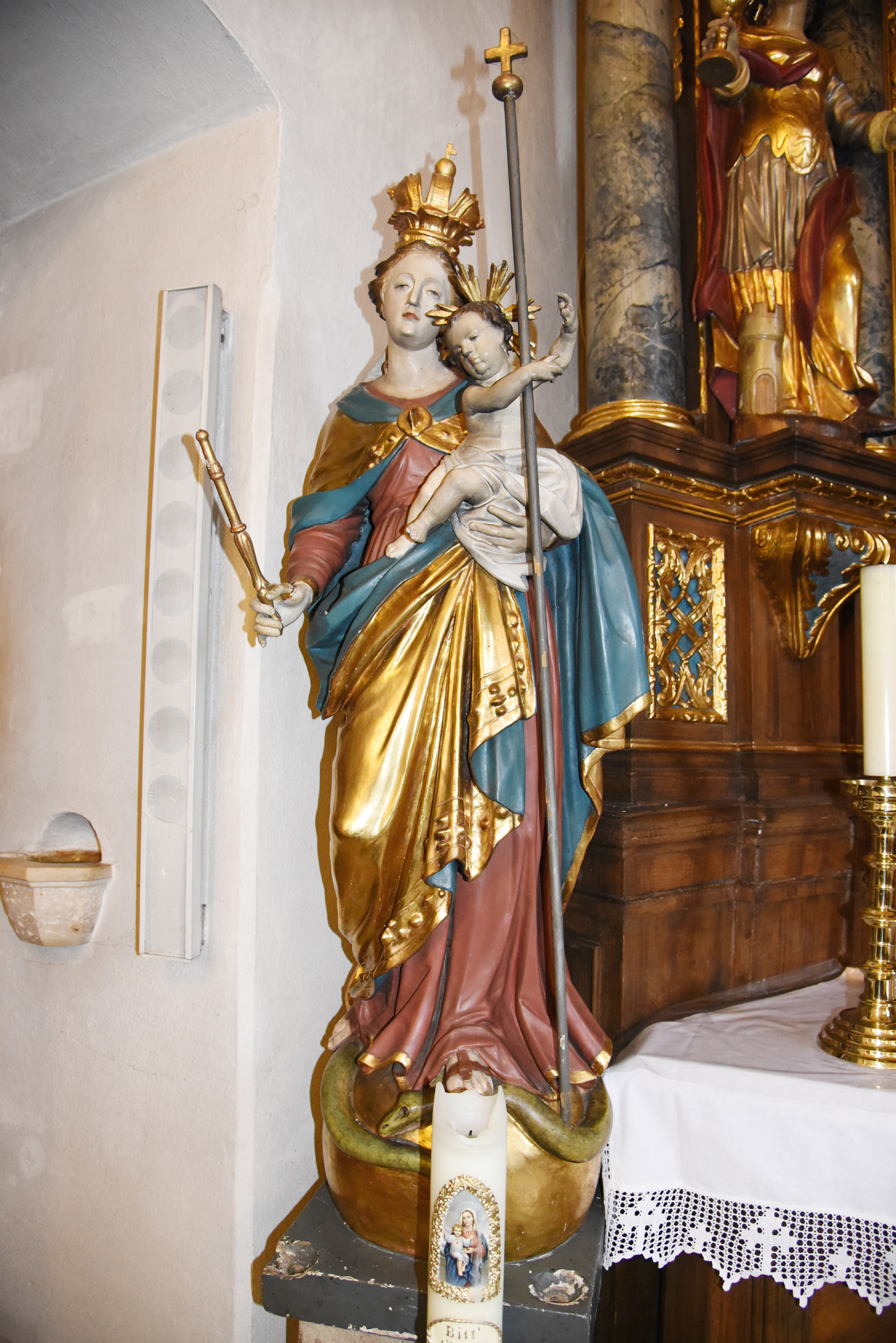 Kirche innen - Maria v. Siege