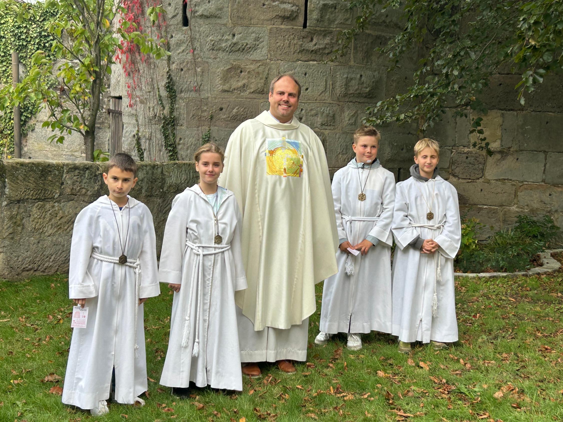 Ministranten Einführung und Verabschiedung