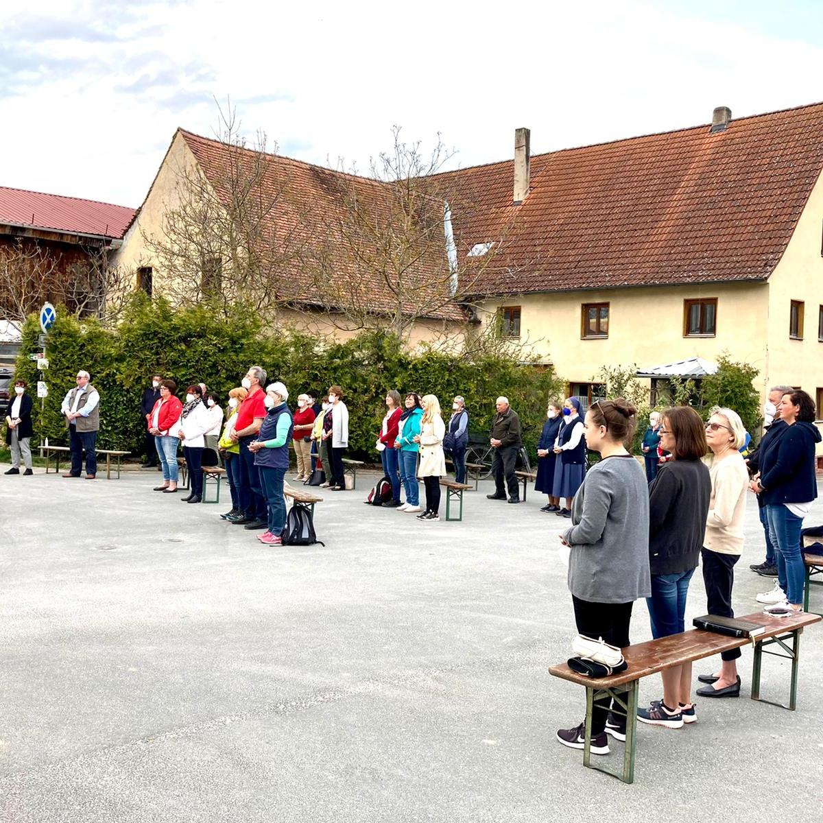 Open Air Gottesdienst in Obermembach