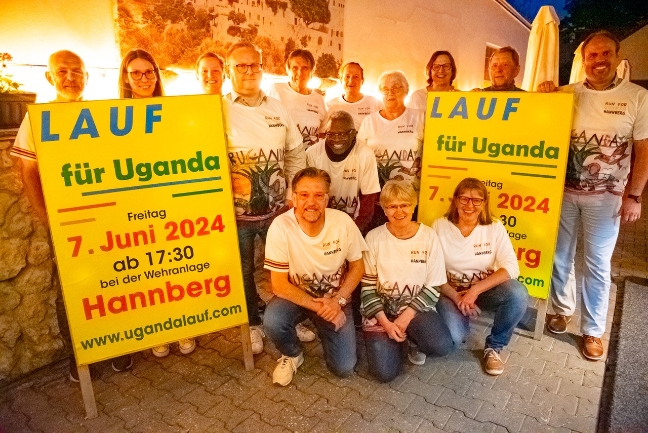 Ugandalauf Gruppenbild