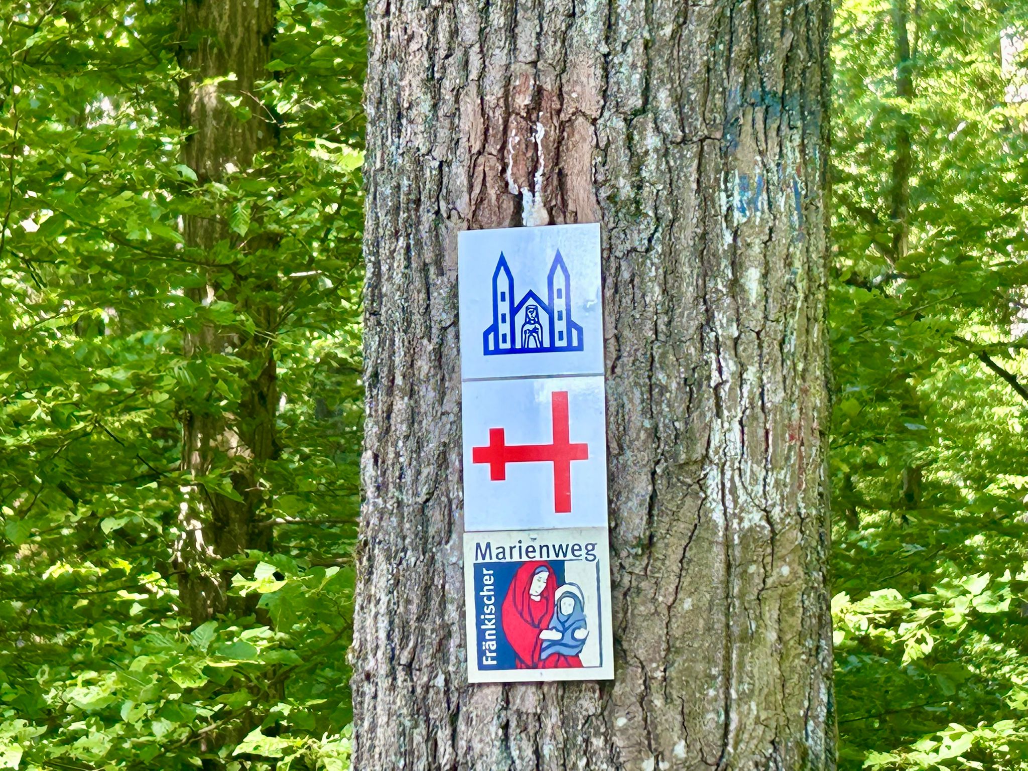 Unterwegs auf dem Fränkischen Marienweg