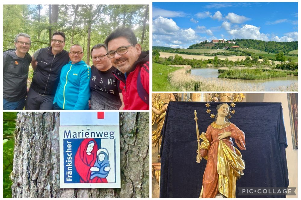 Unterwegs auf dem Fränkischen Marienweg