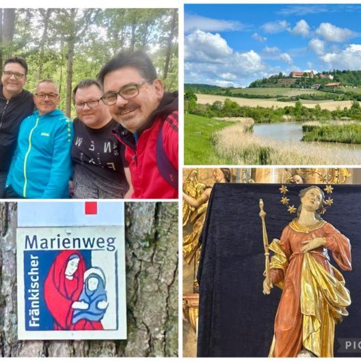 Unterwegs auf dem Fränkischen Marienweg