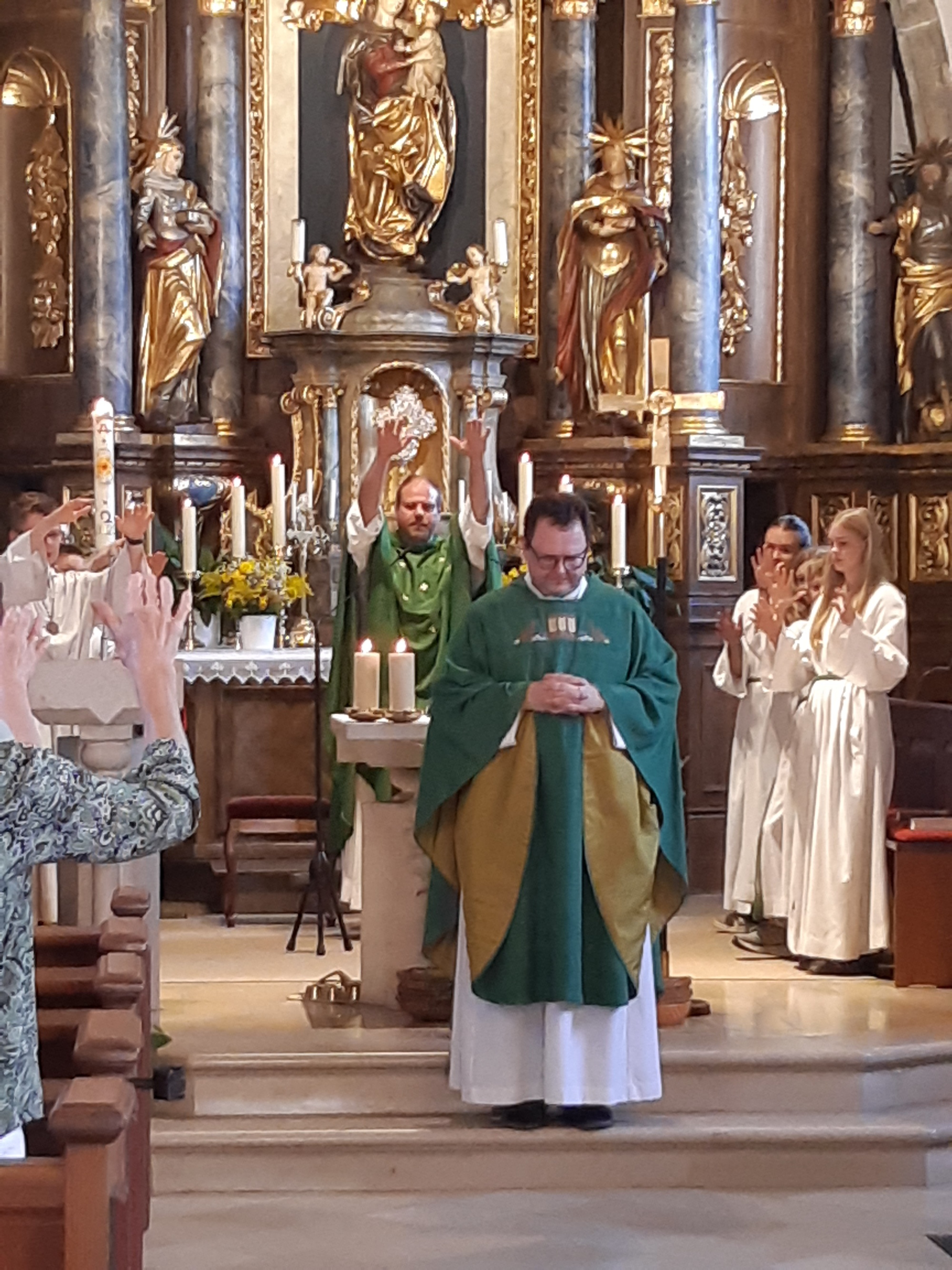 Verabschiedung von Kaplan Christian Wohlfahrt
