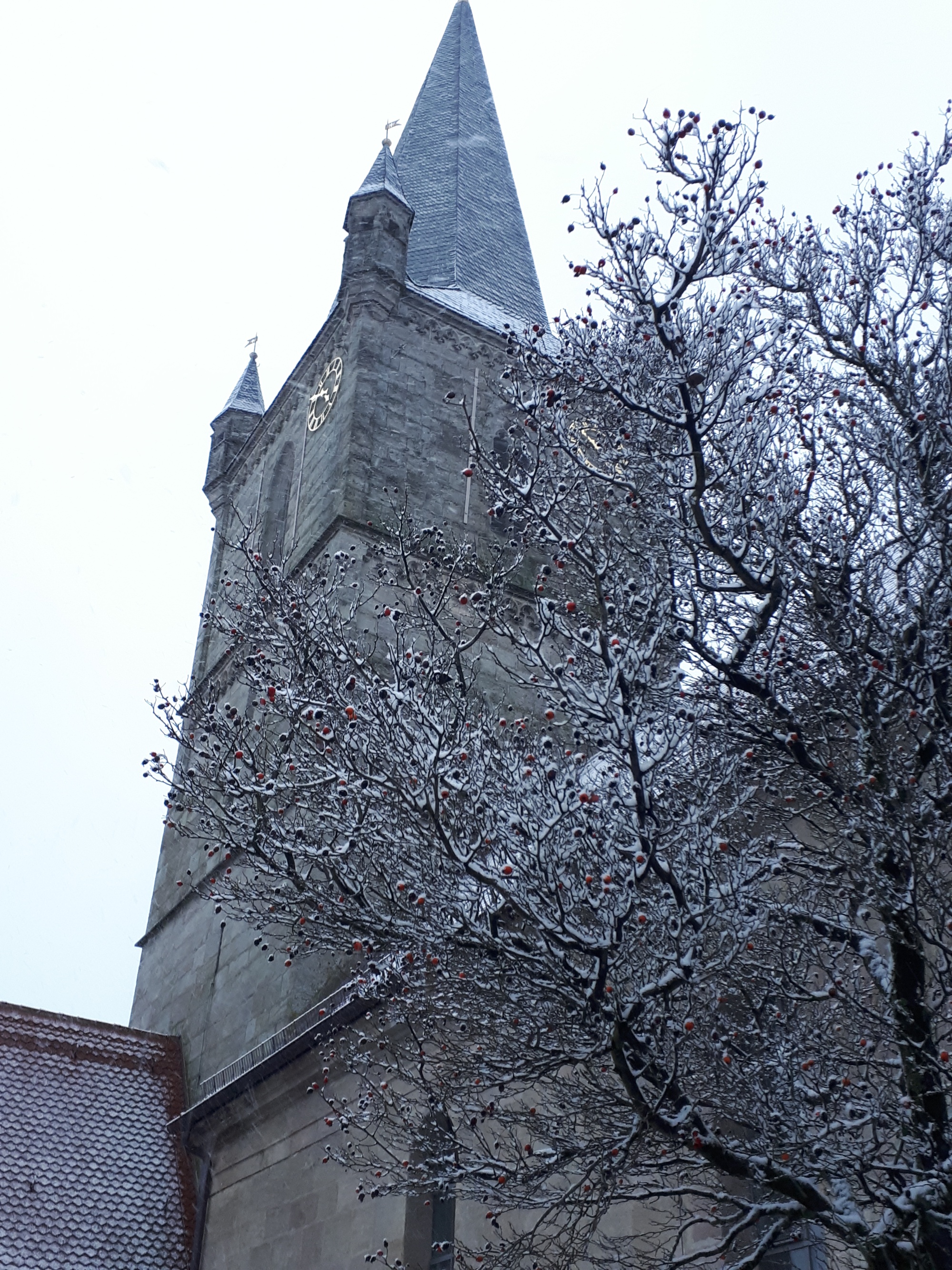 Wehrkirche Hannberg Winter